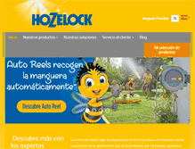 Tablet Screenshot of hozelock.es