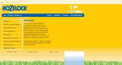Desktop Screenshot of hozelock.dk